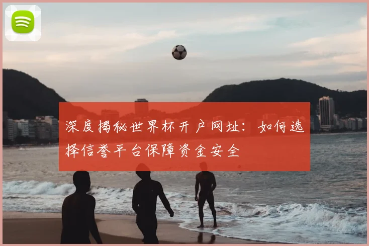 深度揭秘世界杯开户网址：如何选择信誉平台保障资金安全