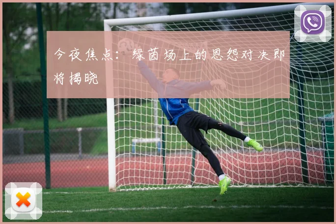 今夜焦点:绿茵场上的恩怨对决即将揭晓
